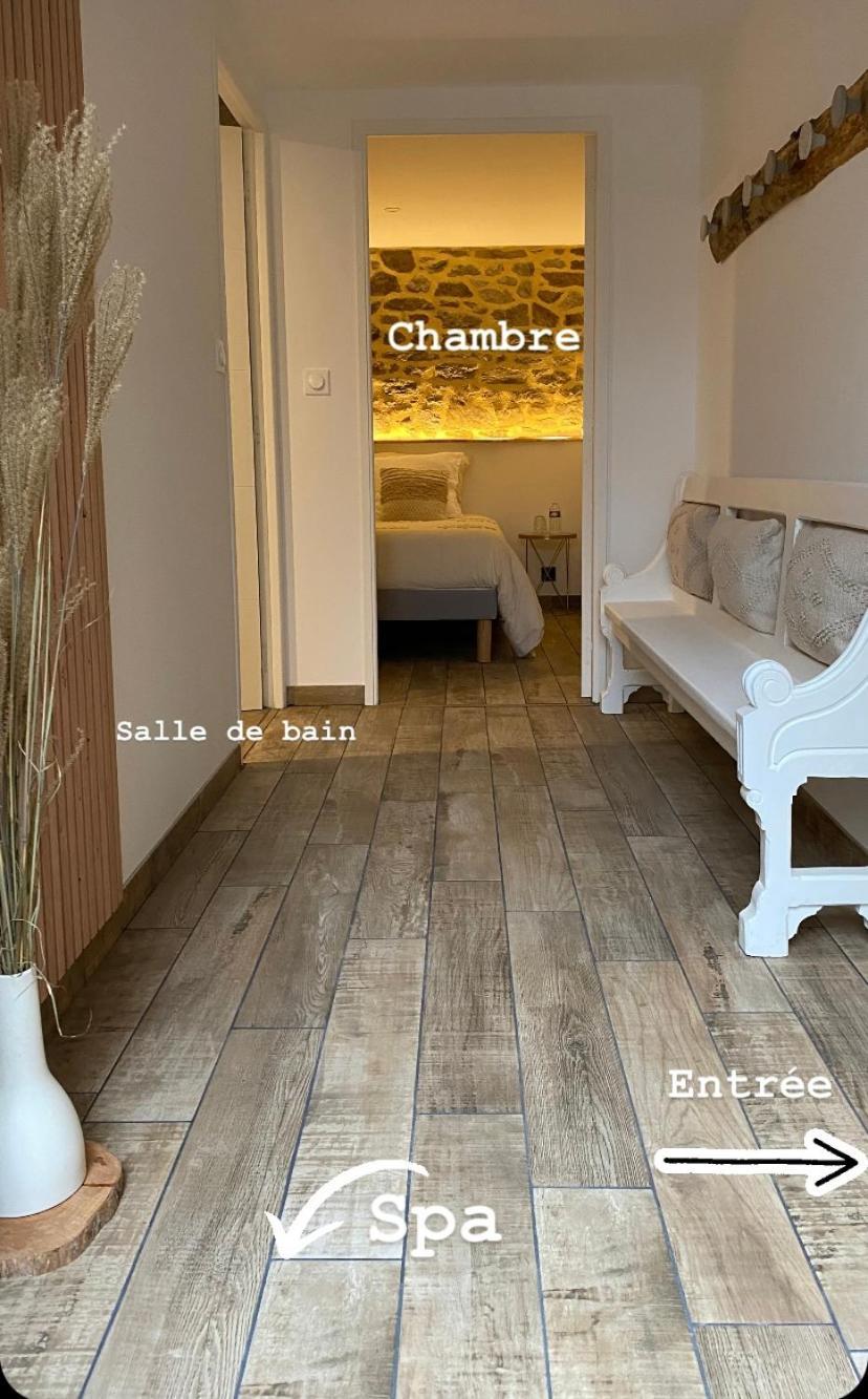Villa Lily Spa, Chambre D'Hotes Avec Spa Privatif La Vicomte-sur-Rance Luaran gambar